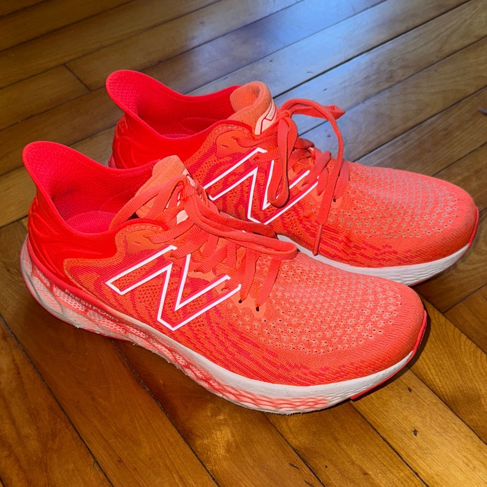 New Balance Fresh Foam Neon Orange Running Shoes